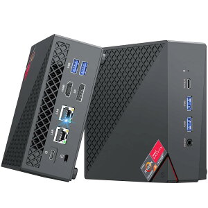 ~jpc AMD Ryzen 7 5700Uy2025Vminipcző4.3GHz DDR4 8C16T ~jp\R 32GB 512GB mini pc 4K 3ʓo ^pc É WiFi 6 BT5.2 Win11 / UbuntuΉ