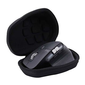 ワイヤレスマウス 収納ケース Logicool ロジクール MX Master 3/MX MASTER3s /MX MASTER 2S 無線マウス対応 (ブラック) -Aenllosi（ケースのみ）