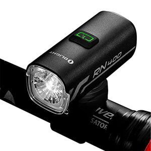 OLIGHT(�I�[���C�g) RN400 ���]�� ���[�h�o�C�N���C�g �w�b�h���C�g 400���[���� �t�����g USB�[�d�� �����Ԏ��� IPX7�h�� �ʋ� �ʊw �T�C�N���p �h�� ��ԑ��s 5�b�����������b�N����
