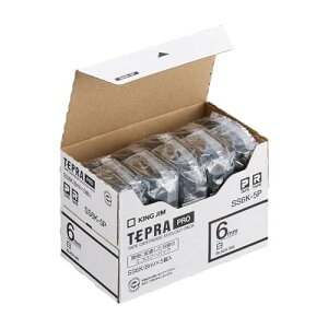 �y�����z �L���O�W��(Kingjim) �e�v��PRO�e�[�v�J�[�g ���b�W �G�R�p�b�N5�� 6mm �����x��/������ ����8m SS6K-5P