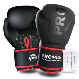 PROIRON {NVOO[u 12oz {NVOpO[u p`OO[u  ϋv K boxing gloves eiXobOt 1NԂ