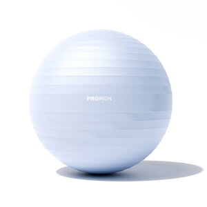 PROIRON �o�����X�{�[�� �΂�񂷂ځ[�� 65cm ���� �W���{�[�� �t�B�b�g�l�X�{�[�� �A���`�o�[�X�g �ω׏d300kg �n���h�|���v�t (�A�C�X�N���[���E�u���[, 58-65cm/M)