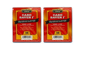 Cardboard Gold (カードボードゴールド) カードセーバー1 - 半硬質カードホルダー PSA/BGSによるカードのグレーディングへの提出用 - 50枚パック (2)
