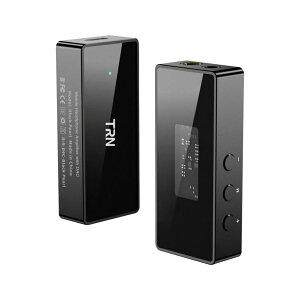 TRN BlackPearl ���^�A���v DAC �X�}�z AMP �y�n�C���]�Ή��z 32bit/384kHz DSD256 �`�b�vCS43131 �C���z���A���v �|�[�^�u�� �w�b�h�z���A���v Type-C �^�C�vC 3.5mm+4.4mm �W���b�N (BlackPearl)