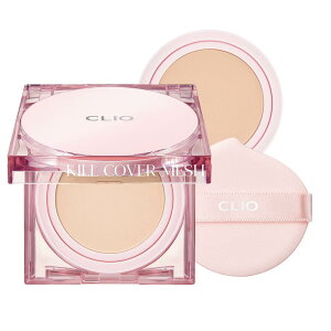 NI LJo[ bVO[NbV (CLIO KILL COVER MESH GLOW CUSHION SPF50+ PA++++) (#4 GINGER) ؍RX  c et ьJo[ OJbg