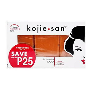 Kojie san Skin Lightening Soap 65g 3pcs こじえさん スキンライトニングソープ 65g 3個パック 並行輸入品