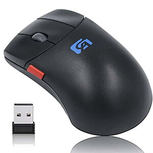 CX}EX }EX 5{^ RpNg USB[d ^ É 2.4GHz 800/1200/1600DPI x ^ѕ֗ }N`{^ 3DCG CAD CAMɍœK (ubN)