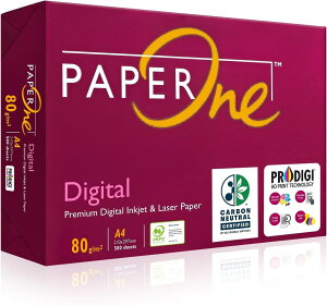 �G�C�v����(April) PaperOne Digital 80G S M A4 500�� �����F ����0.11mm PEFC�F��