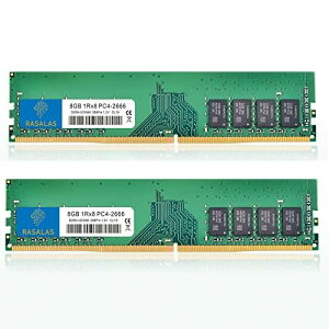 16GB fXN PC4-21300 DDR4-2666 8GBX 2 1RX8 UDIMM PCp RAM 288Pin 1.2V CL19 Unbuffered NON-ECC
