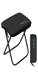 ALONJOY 【2025Newモデル】万博 どこでも座れる コンパクト 超軽量 アルミ合金 折りたたみ椅子 持ち運び 便利 アウトドアチェア 収納袋一体型 携帯チェア キャンプ 椅子 日本語取扱説明書付き