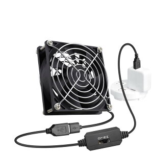 GDSTIME 9225 9cm 92mm x 25mm 5V DC USB t@^ C p\R p~j t@ @ DIY FAN pr@ ԉғ DVR vCXe[V Xbox PS4Q[@Ȃ pp