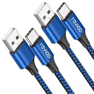RAVIAD USB Type C P[uy2m/2{Zbgz^Cv C P[u 3A QC3.0 }[d f[^] ϋviC҂ USB-A to USB-C Galaxy S23/S22 Ultra, Realme GT Neo3, Oneplus, H u a w e i P40/P30, MIX2S/MI 8/MI 9, Xperia,