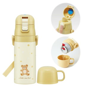 �X�P�[�^�[(Skater) �q���p���� 2WAY ������ �R�b�v�� ���g�� �x�A ���� �x�[�W�� 350ml(�R�b�v��)420ml(�����ݎ�) �X�e�����X �L�b�Y ���e�� ���̎q SKDC3