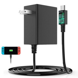 Switchp ACA_v^[ [d hbNpi TV[hΉ Type-CRlN^ PSEF؍ς Sی }[d PDKi 1.5mP[u Nintendo Switch/Switch Lite/Switch L@elf/ProRg[ [Ή