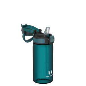 Super Sparrow 水筒 ウォーターボトル - 500ml - 米国Tritan BPAフリーストローボトル- 適用 スポーツ、 学校 、野球、アウトドア、キャンプ 、トレーニング
