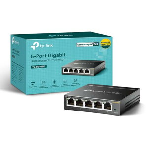 TP-Link �n�u �A���}�l�[�W�v���X�C�b�` 5�|�[�g TL-SG105E 10/100/1000Mbps �M�K�r�b�g �Ǘ��@�\�t �����i�v