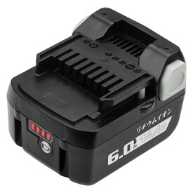 VANKO 互換 日立 14.4v バッテリー BSL1460 6000mAh容量 単品 ハイコーキ 14.4v バッテリー BSL1415 BSL1430 BSL1460 互換可能 LED残量表示+自己故障診断 CE PSE認定済み