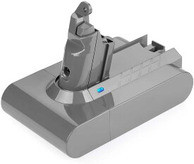Ehomtikk 互換ダイソン v6 バッテリー 21.6V 6000mAh 互換品 ダイソンDC62 DC74 DC61 DC59 DC58 SV03 SV04 SV05 SV06 SV07 SV09 HH08 対応 互換ダイソン掃除機バッテリー V6