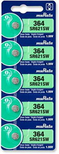 �����^�iMURATA) SR621SW �i364�j�_����d�r 1�V�[�g�i5���j