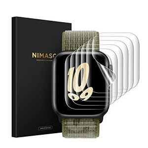 �y6���g�z NIMASO Apple Watch 44 / 42mm �p �ی� �t�B���� Apple Watch series SE(2023) SE (2022) / SE / 6 / 5 / 4 / 3 �Ή� �A�b�v���E�H�b�` �p NSW21C202