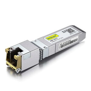 10Gtek 10GBase-T SFP+W[, 10G-T, 10GJbp[, RJ-45 SFP+ CAT.6a, ő30m, gV[o, Cisco SFP-10G-T-SAMerakiANetgearAUbiquiti UF-RJ45-10GAMikrotikAD-LinkASupermicroATP-LinkȂǌ݊