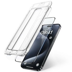 NIMASO o KXtB i Phone15ProMax p CA[ sȂ ȒP\t ی tB KX S tJo[ KChgt 1Zbg ACtH 15 v}b NXΉ i6.7C