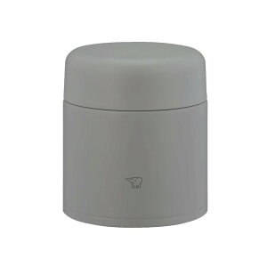 象印 スープジャー 300ml 汁椀サイズ 【おいしく保温・保冷】 食洗機対応 洗いやすい シームレスせん お弁当 広口 クラウドグレー SW-LA30-HM