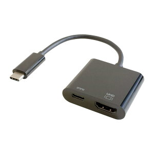 �S�b�p(GOPPA) USB Type-C to HDMI�ϊ��A�_�v�^ (PD�Ή�) �u���b�N GP-CHDH/B