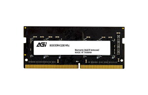 AGI DDR4-3200MHz (PC4-25600) 8GBx1 SODIMM 22-22-22-52 1.2V AGI320008SD138-ST MM10395