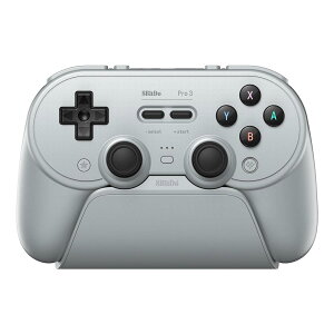 8BitDo Pro 3 Bluetooth�R���g���[ ���[Switch/Switch 2�p-TMR�W���C�X�e�B�b�N�A�����\��ABXY�{�^���A�v���d�l�̃o�b�N�{�^���A�[�d�h�b�N�A�z�[���G�t�F�N�g�g���K�[�AWindows�AApple�ASteamOS�AAndroid��