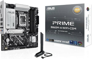ASUS intel Core Ultra Processors (Series 2) Socket LGA1851 �Ή� B860 ���� micro-ATX �}�U�[�{�[�h/PRIME B860M-A WIFI-C S M �������@�K�� �� �X�i