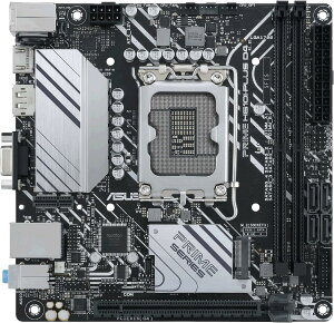 ASUS Intel H610 ���� (LGA 1700) Mini-ITX �}�U�[�{�[�h �A���v IC�t�� ���m�A�E�g�w�b�_�[ PRIME H610I-PLUS D4-C S M/�������@�K���ʕi