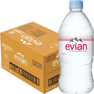Evian(GrA) ɓ evian d ~lEH[^[ ybg{g 750ml×12{ KAi