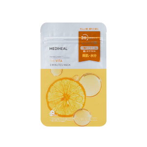 yMEDIHEAL(fBq[)zTHE 3~jbc}XN(r^) 7 135ml THE 3 Minutes Mask (Vita) 7P 135ml
