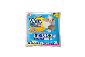 アイリスオーヤマ 猫砂 お部屋のにおいクリア消臭 猫用システムトイレ 消臭サンド 香付き ONCM-2LS 猫