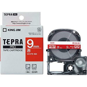 �y�����z �L���O�W��(Kingjim) �e�v��PRO�e�[�v�J�[�g ���b�W �J���[���x��(�r�r�b�g) 9mm �ԃ��x��/������ ����8m SD9R