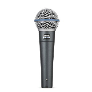 SHURE �V���A BETA 58A-J �_�C�i�~�b�N �{�[�J�� �}�C�N : �X�[�p�[�J�[�f�B�I�C�h �P��w���� XLR �L�� �v���d�l �m�C�Y�ጸ ���ϋv�� �� ���C�u ���^ �^�� ���R�[�f�B���O DTM ��^�}�C�N���z�� �}