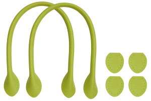 INAZUMA 合皮持ち手 約40cm ライトグリーン YAH40-12