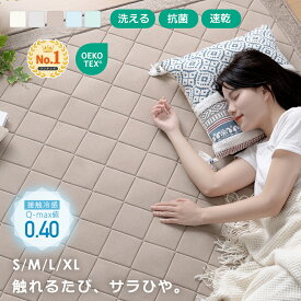 【ひんやりセールP10倍 6/18～】 ラグ 接触冷感 夏用 洗える オールシーズン 1.5畳 2畳 3畳 薄手 クール ラグ ひんやり 接触冷感 涼しい カーペット キルト 幅広縁 リビング 赤ちゃん ひんやりマット おしゃれ ラグマット クッション ラグ 夏 涼感 冷感 北欧 ラグ 速乾