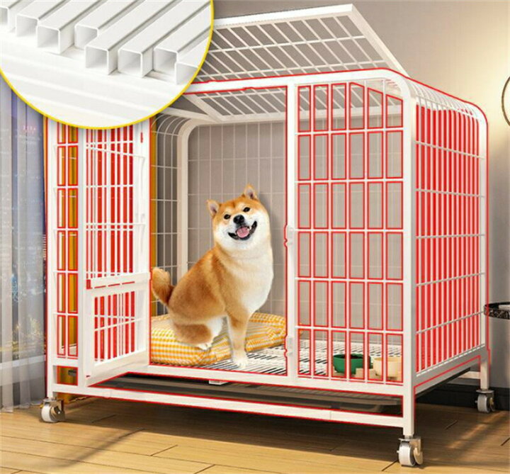 楽天市場】ペットケージ 犬檻 犬小屋 ケージ ペットサークル ドッグ 