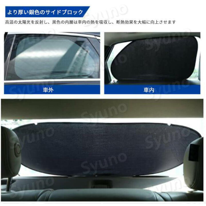 楽天市場 車用サンシェード 日焼け止め 断熱 車用 クールダウン 遮光 サンシェード ロールスクリーン 自動巻き上げ 日除け 駐車 車中泊 Uvカット 吸盤 ブラインド 車窓日よけ 遮熱 中型車 熱中症対策 盗難防止 Hompart
