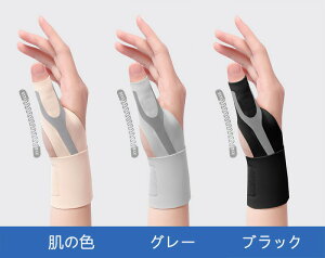 手首 親指サポーター 親指付け根サポーター 極薄な体験 薄手 軽量 固定 圧力調節 内蔵スプリングステー 装着が簡単 スポーツ テニス バドミントン 育児 パソコン/スマホ操作 家事 日常の活
