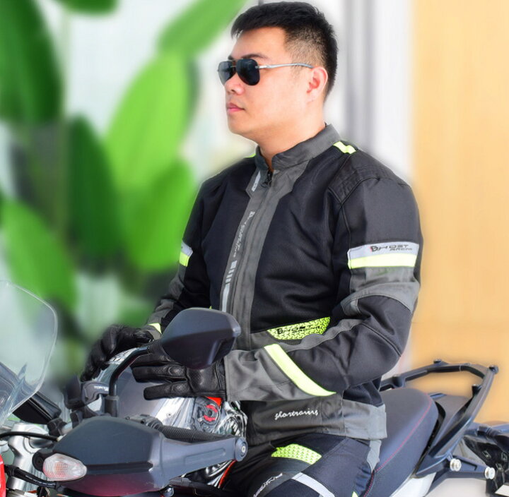 楽天市場 Ghost Racing バイクジャケット バイクパンツ 2点セット 夏 メッシュ 上下セット ライダースジャケット バイクウェアセット プロテクター インナー 通気 防水 Homraku 楽天市場店