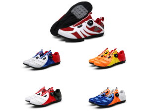 自転車シューズ サイクルシューズ サイクリングシューズ ロードバイクシューズ MTB ビンディングシューズ マウンテンバイクシューズ ツーリング おしゃれ 夜間ストリップ付き