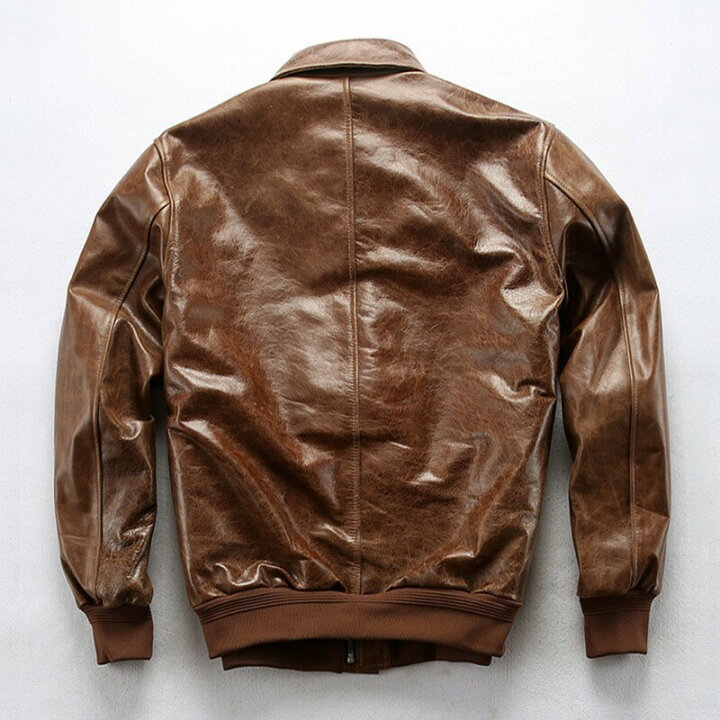 楽天市場】本革フライトジャケット ジャンパー 本革ジャケット 空軍服 