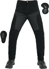 メンズバイクパンツ 夏用 バイク用メッシュパンツ ライディングパンツ 夏 ライダースパンツ プロテクター 通気 バイクズボン スリム レーシングパンツ