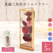 楽天市場】六角 ガラスケース（プリザーブドフラワー｜花・観葉植物 
