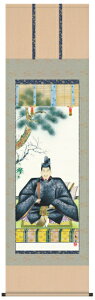 掛け軸-天神/奥村 精園(尺五・床の間に男子の成長を願う掛軸端午の節句画掛軸をどうぞ)送料無料、伝統の床の間飾り、初節句祝い、伝統の床の間飾り、男の子誕生祝、出産祝い