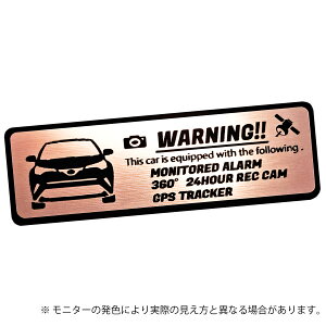 C-HR 前期 CHR セキュリティ エンブレム ステッカー ヘアライン金属調 メタル調 全3色 小サイズ