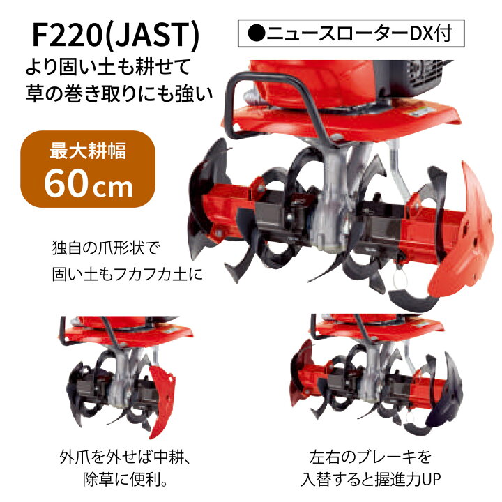 楽天市場】【ポイント5倍◇6月1日限定】耕うん機 ホンダ 家庭用 F220 